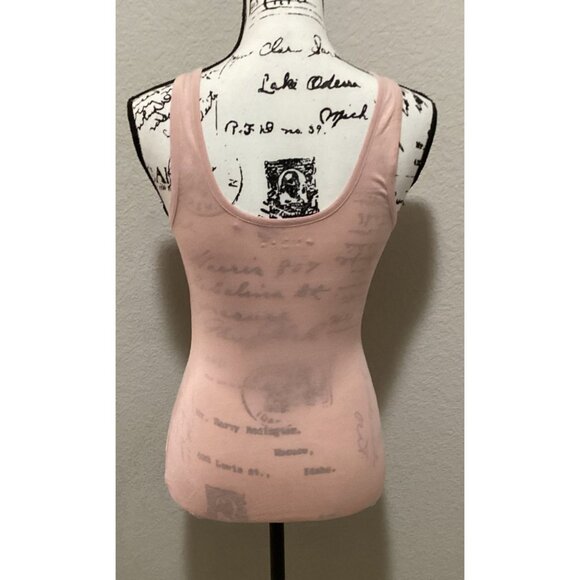 Guess Women's Graphic Tank Top With Rose Design - Size XS - Picture 6 of 8